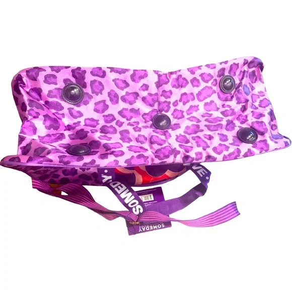 RARE OG FAN Memorabilia Justin Bieber Someday Purple Duffel Bag Weekender Travel - Picture 6 of 10